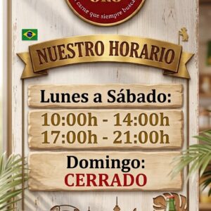HORARIO DE ATENDIMENTO