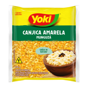 MILHO PARA CANJICA AMARELO YOKI 500GR