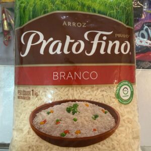 ARROZ BRANCO PRATO FINO 1KG