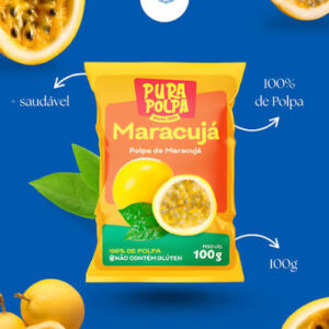 Polpa de Maracuja PURA POLPA100gr