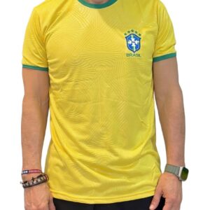 CAMISETA DO BRASIL AMARELHA