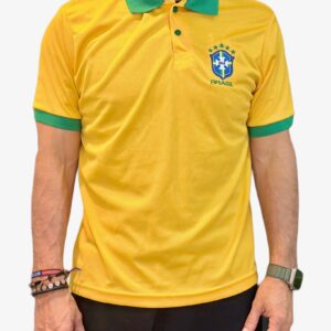 CAMISETA DO BRASIL CON CUELLO