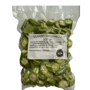 QUIABO ORGANICO CONGELADO x 500 GR.