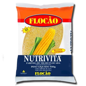 FLOCAO FARINHA DE MILHO NUTRIVITA x 500 GR